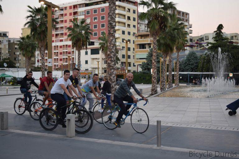 Dita Ndërkombëtare pa Makina, pedalim në Durrës