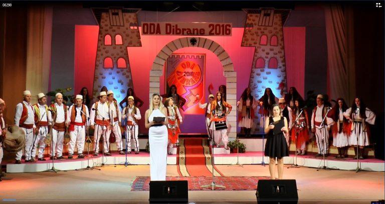 Perfundon festivali folklorik mbarekombetar “ODA DIBRANE”2016