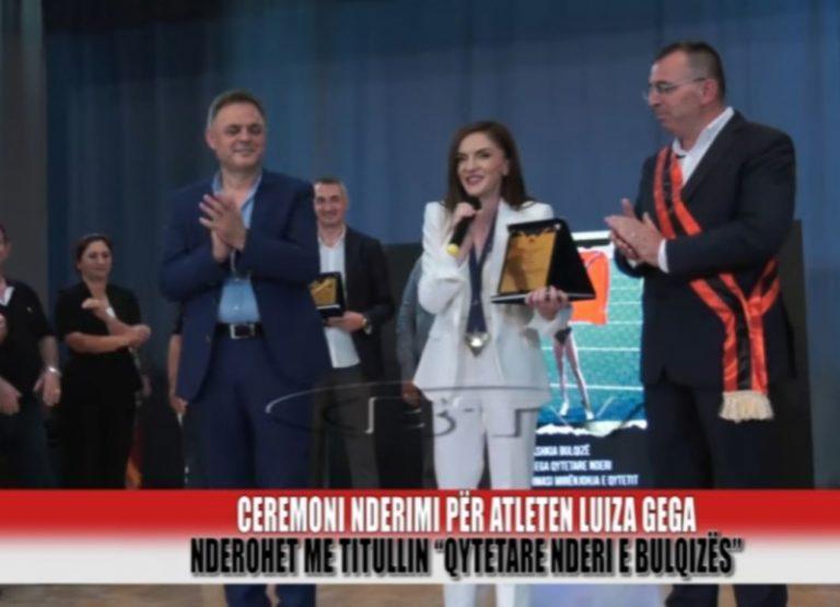 Ceremoni nderimi per atleten Luiza Gega      (Video)