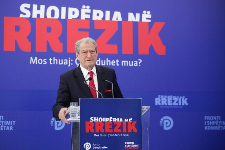 Sali Berisha: Protestat e opozitës nisim më 12 nëntor…