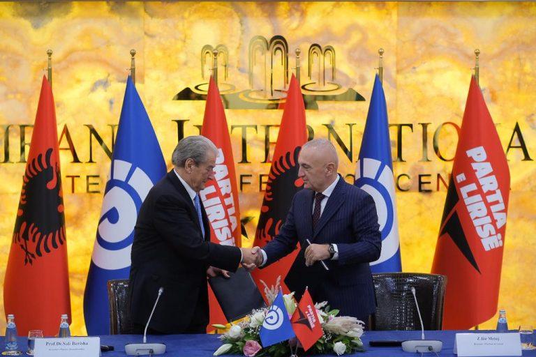 Berisha-Meta/ Firmoset marrëveshja e bashkëpunimit për zgjedhjet lokale 2023