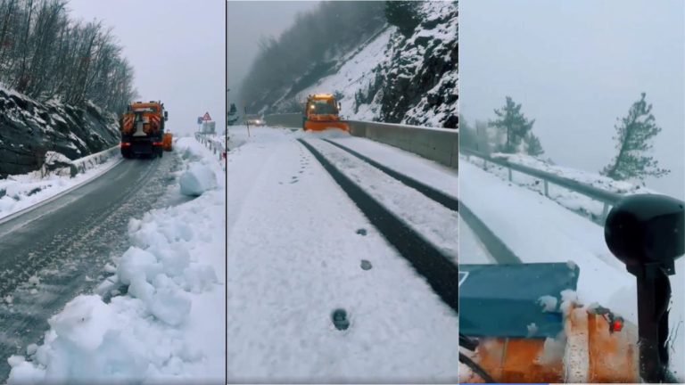 Zbardhet Thethi, Kelmendi e Dukagjini/ Rikthehet dëbora në veri!