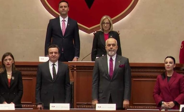 Mbledhja e përbashkët e Kuvendit të Shqipërisë dhe Kosovës, Rama: Sot mungon Thaçi dhe Rugova