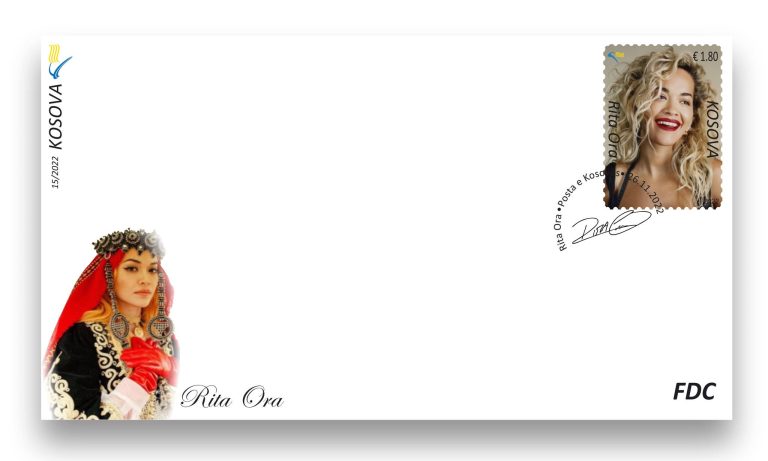 Portreti i Rita Orës tashmë do jetë dhe në pullë postare në Kosovë, reagon këngëtarja