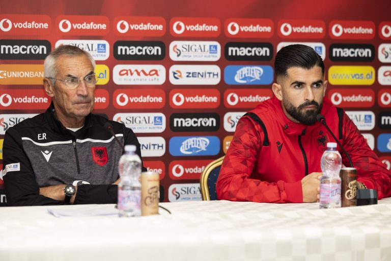 Në pritje të ndeshjes me Armeninë, trajneri Reja dhe Hysaj: Ndeshje e rëndësishme, duhet të fitojmë!