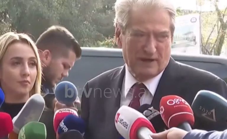 Sali Berisha: Përshëndes presidentin gjerman Steinmeier, e falënderoj për kujdesin që tregoi ndaj Nishanit