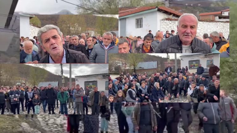 Dibër, banorë të tre fshatrave në protestë për ujin