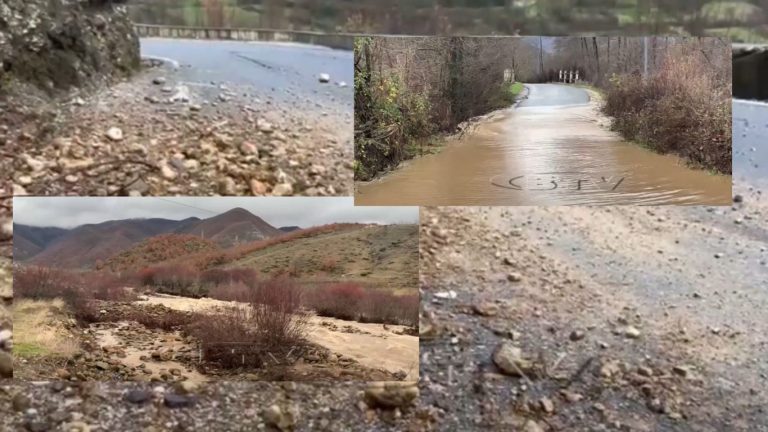 Fushë-Bulqizë: Situatë e rënduar nga reshjet e shiut
