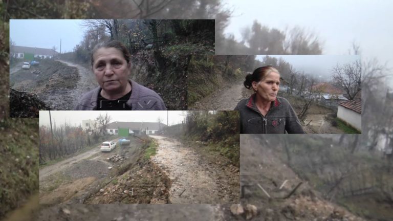 Vijojne te bllokuara lagjet e fshatit Rripe