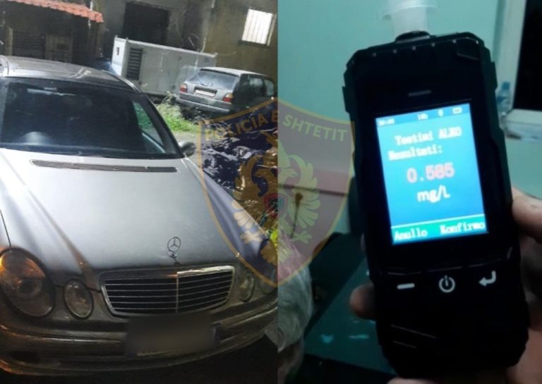 Policia e kapi të dehur në timon, arrestohet 59-vjeçarin në Bulqizë