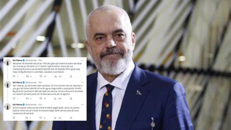Hetimi ndaj ish-zyrtarit të FBI-së/ Rama i përgjigjet akuzave ndaj tij: Po të kishte lidhje me mua, do ishte bërë publik nga ata që nuk manipulojnë prova! Kam vendosur që…