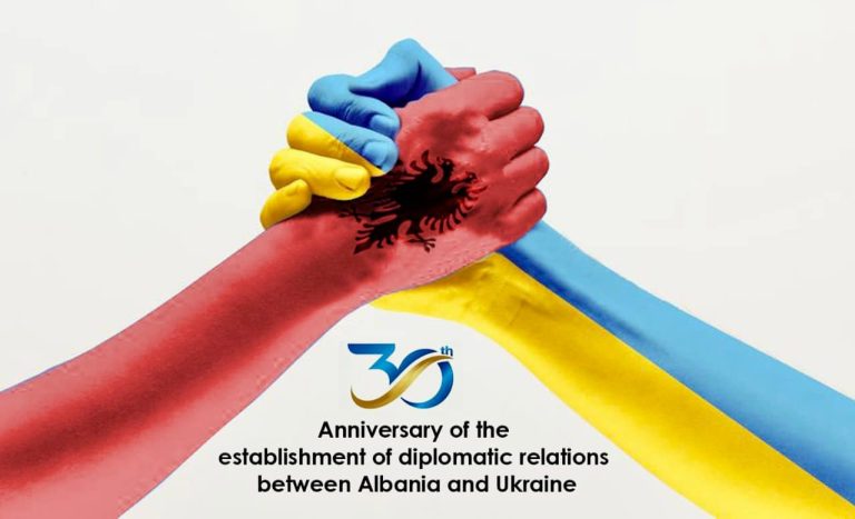 30-vjetori i marrëdhënieve diplomatike me Ukrainën, Shqipëria do të hapë ambasadë në Kiev