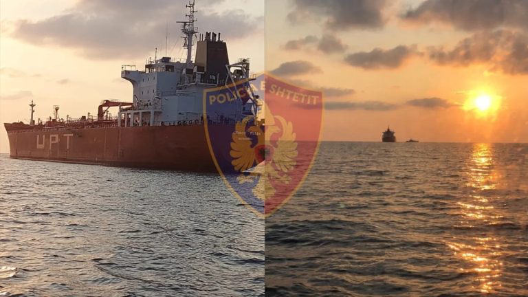 Bllokohet në Durrës anija që transportonte 22,500 tonë naftë kontrabandë