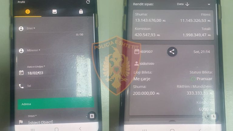 Po vendoste baste sportive në telefon, arrestohet 36-vjeçari