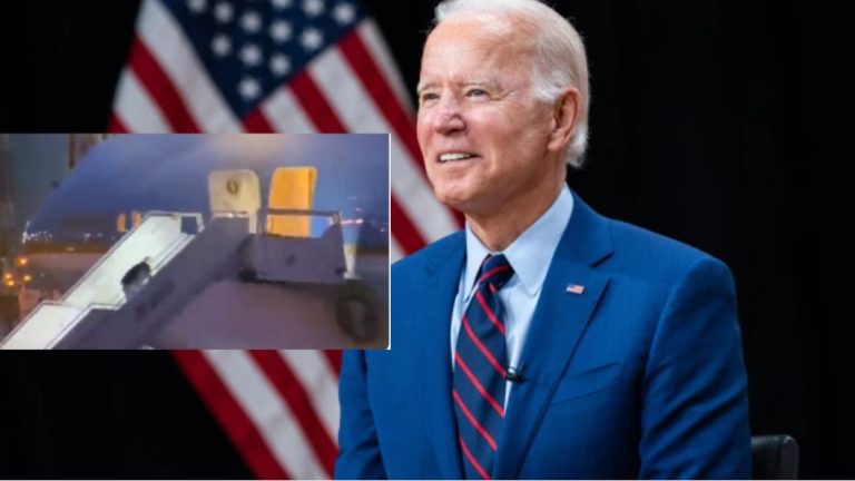 VIDEO/ Joe Biden rrëzohet sërisht ndërsa ngjit shkallët e avionit. Pamjet bëjnë xhiron e rrjetit, ngrihen dyshime për gjendjen e tij