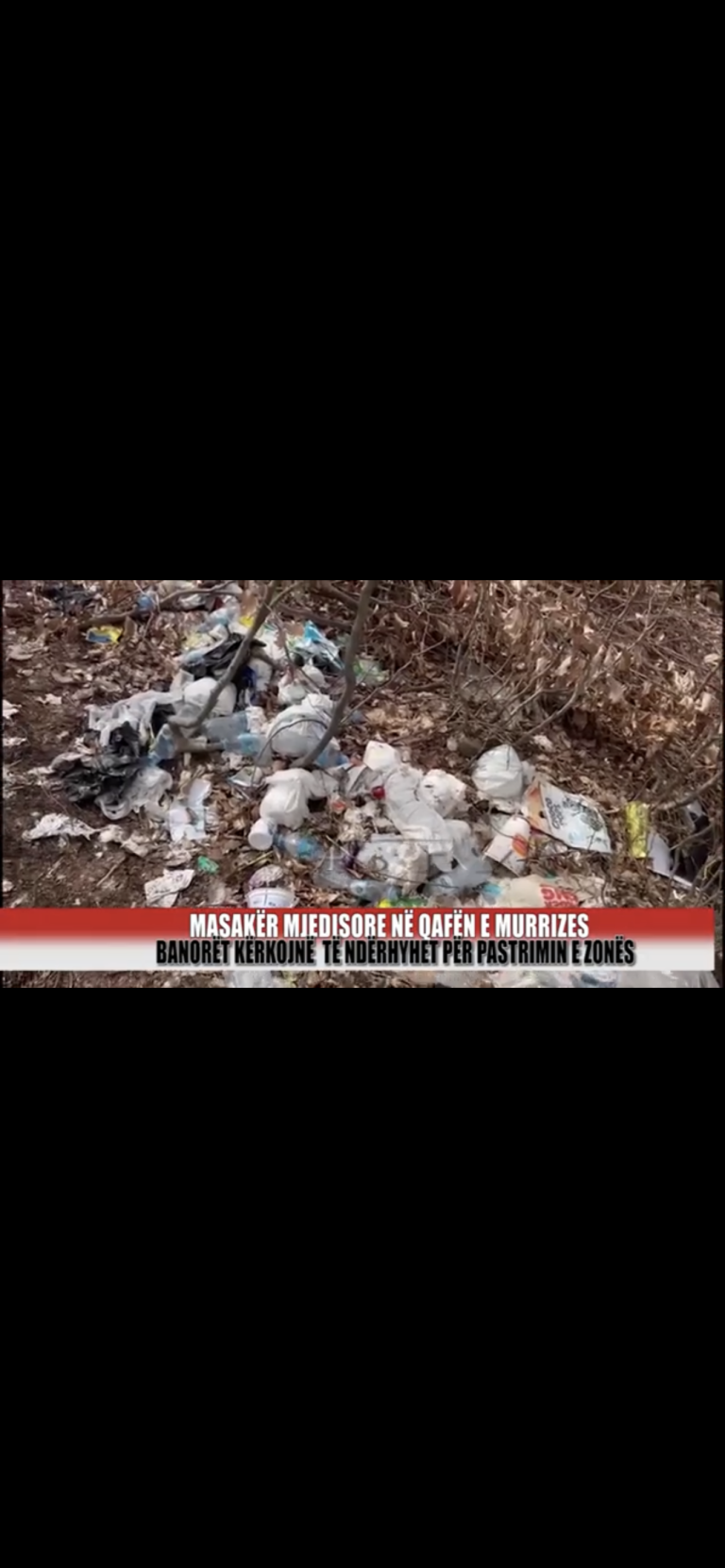 Masakër mjedisore në Qafën e Murrizes