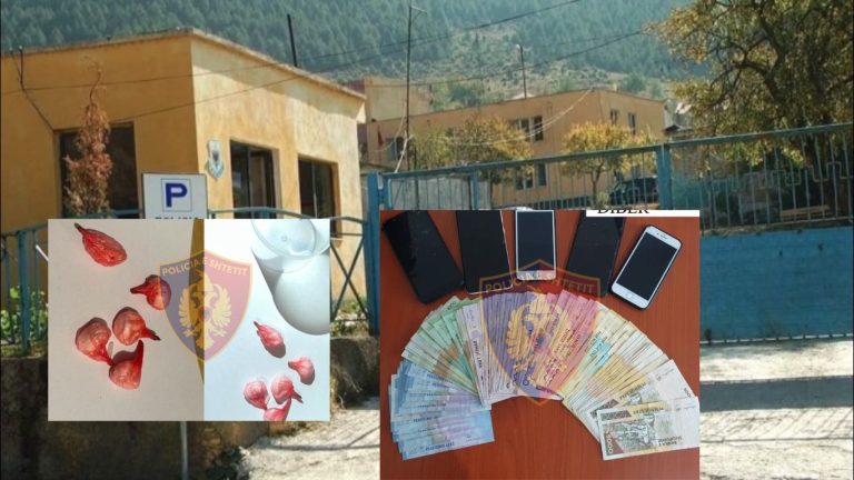 Bulqizë/ Shpërndanin kokainë, arrestohen 3, sekuestrohen 2.2 mln lekë