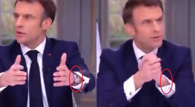Macron heq orën luksoze gjatë intervistës televizive