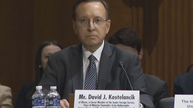 Senati miraton kandidaturën, David Kostelancik do të jetë ambasador i ri i SHBA-së në Shqipëri