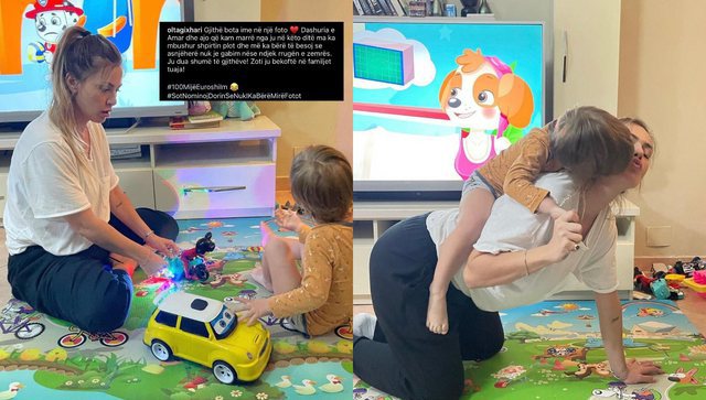 “Amari, 100 mijë euroshi im”, Olta Gixhari ndan fotot e ëmbla me të birin dhe ‘nominon’ Dorin
