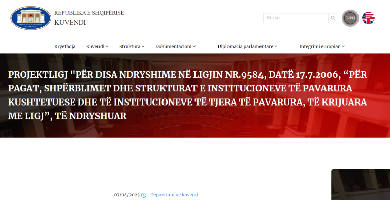 Qeveria dërgon në Kuvend ligjin për rritjen e pagave, më shumë do marrë Presidenti, nuk përfiton Kryeministri dhe ministrat