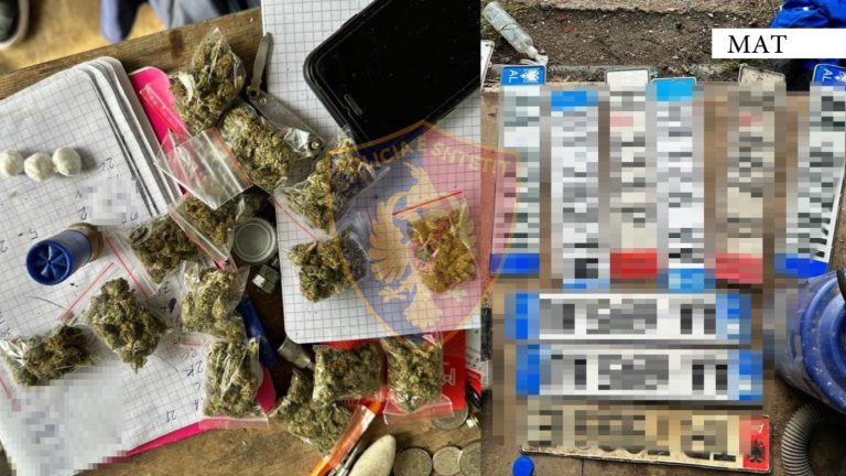 Kishte marrë me qira një lavazh dhe e përdorte si bazë për shpërndarjen e drogës, arrestohet 32-vjeçari nga Burreli dhe punëtori i tij