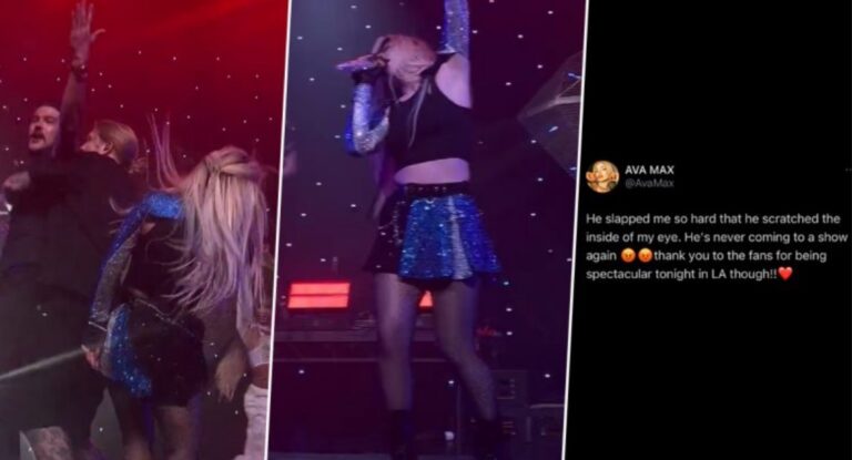 Pas Bebe Rexhës, edhe këngëtarja shqiptare Ava Max sulmohet në skenë teksa performonte