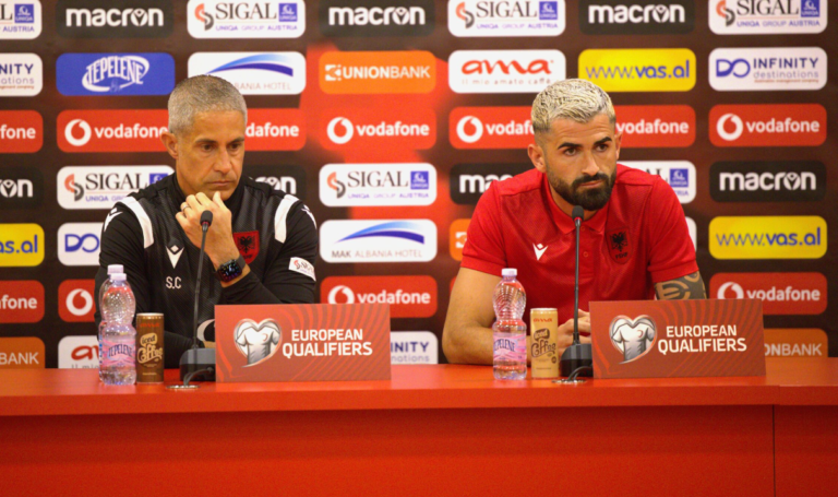 Ndeshja e nesërme me Moldavinë, trajneri Silvinjo dhe kapiteni Hysaj: Jemi gati, tifozët do jenë një mbështetje e madhe