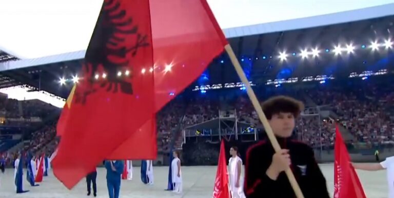 Shqipëria e 32-ta në Lojërat Europiane