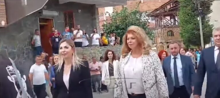 Iliana Iotova, ka vizituar fshati Ostren i Madh në Bashkinë e Bulqizës
