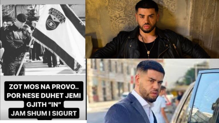 ‘Zot mos na provo’/ Noizy reagon për trazirat në Kosovë