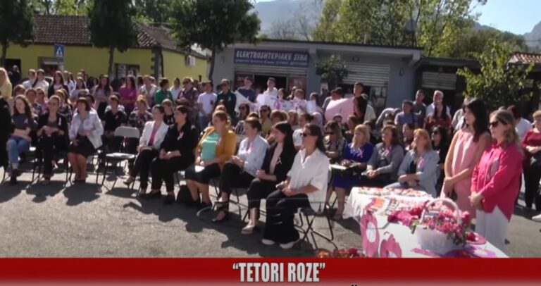 Bashkia Klos organizon një aktivitet për sensibilizimin ndaj sëmundjes së kancerit të gjirit