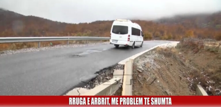 Rruga e Arbrit, me problem te shumta