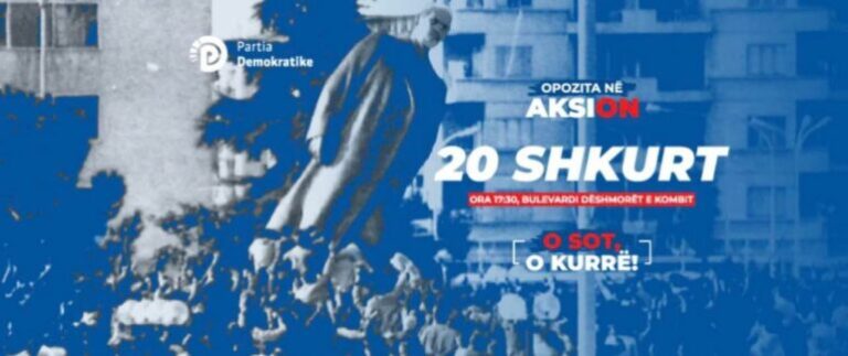 Një ditë pas bashkimit me Rithemelimin, Bardhi thirrje për pjesëmarrje në protestën e 20 shkurtit