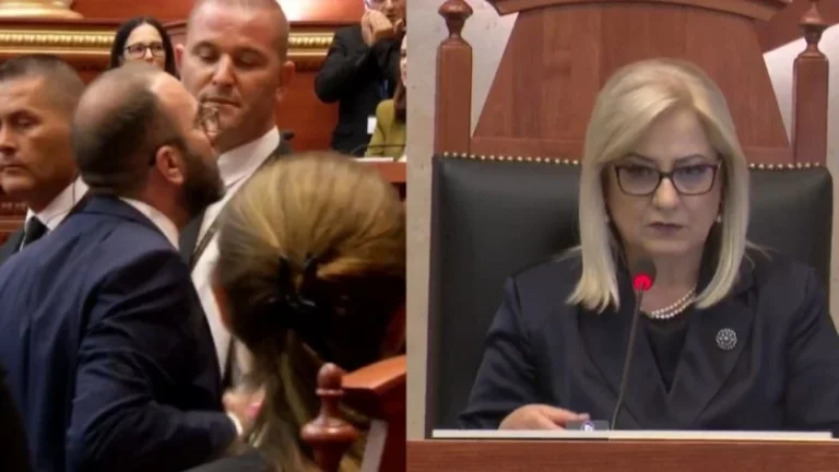 “Preke të gjithë sallën kot”, Bardhi akuza të rënda Nikollës: Gënjeve Kuvendin që je sëmurë! Kryeparlamentarja: Të të vijë turp