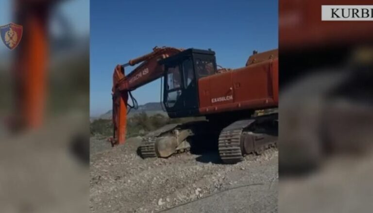 EMRI/ Gërryenin lumin Mat dhe merrnin inertet, vihet në pranga pronari i një subjekti, sekuestrohen edhe tre mjete të rënda