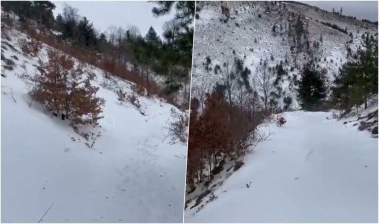 Banorët e Martaneshit të izoluar nga bora: Askush s’ka marrë masa për situatën!