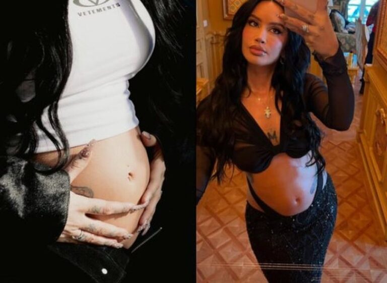 Dafina Zeqiri konfirmon shtatzëninë, zbulon gjininë e bebit dhe publikon foto me barkun e rrumbullakosur