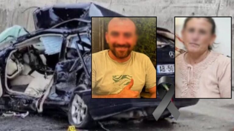 Aksidenti tragjik në aksin Elbasan-Peqin, publikohen fotot e nënë e bir që mbetën viktimë e përplasjes së rëndë