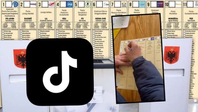Publikoi fletën e votimit në ‘TikTok’, procedohet penalisht 24-vjeçari shqiptar në Gjermani
