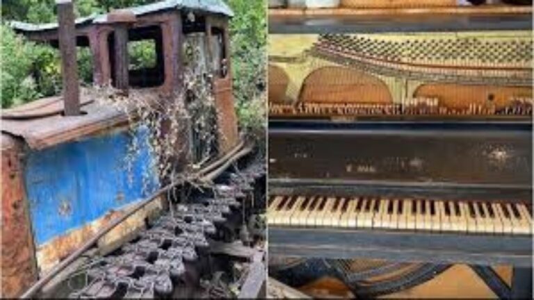 Traktori kinez dhe pianoja gjermane në mes të maleve të Dibrës! Reliket që sfidojnë kohën, sot atraksion për turistët